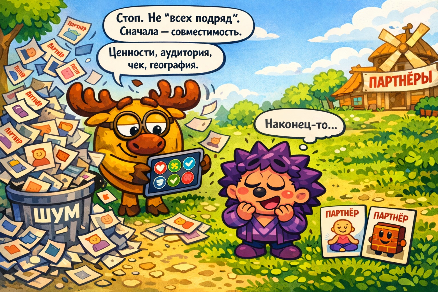 Тёплые лиды через перенос доверия