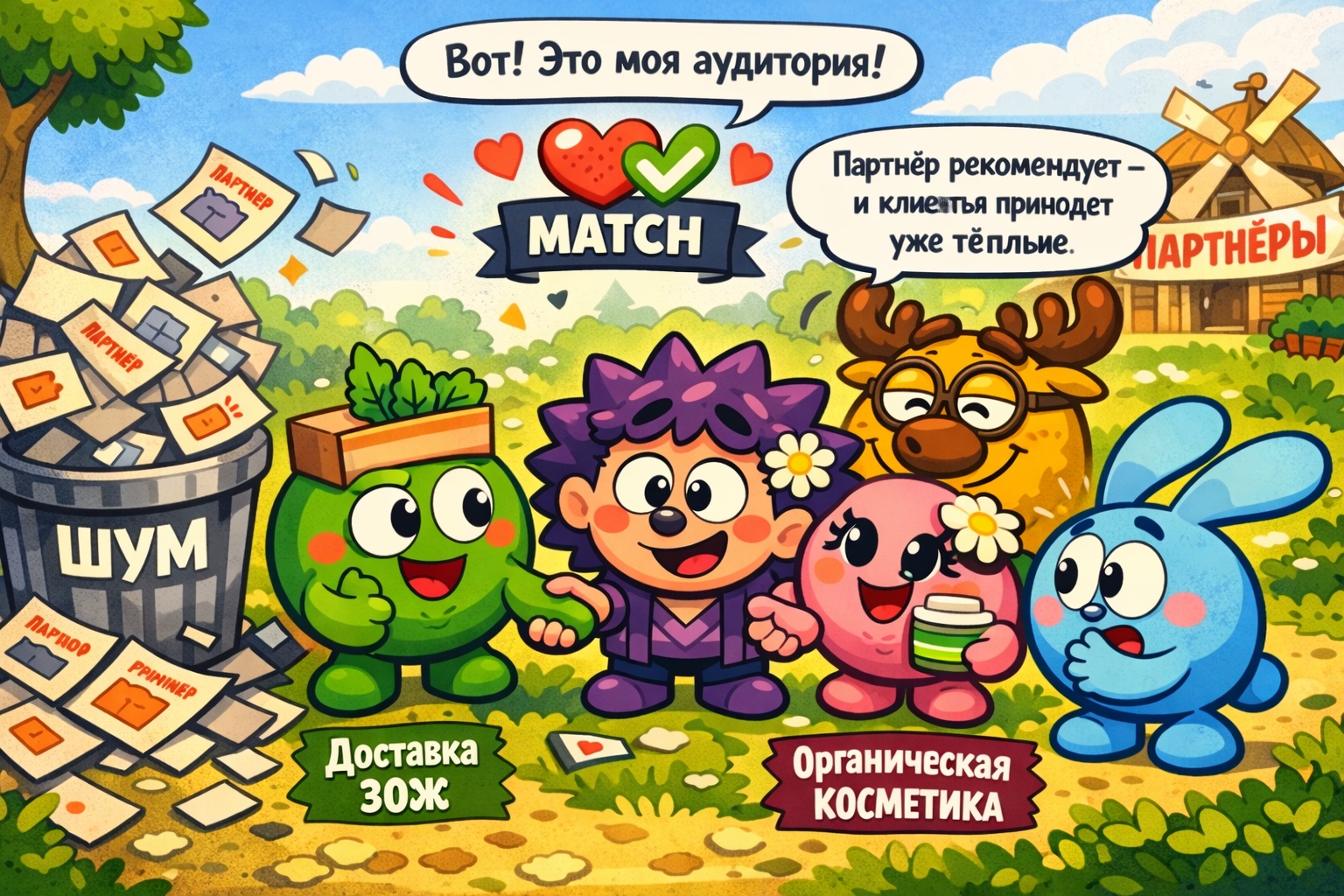 Идеальный мэтч между бизнесами