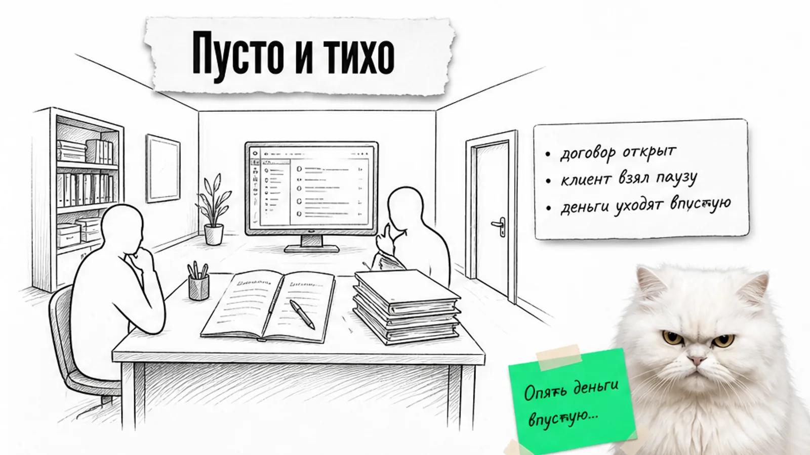 Подписанный договор, сертификат на проверку и письмо с контактом клиента