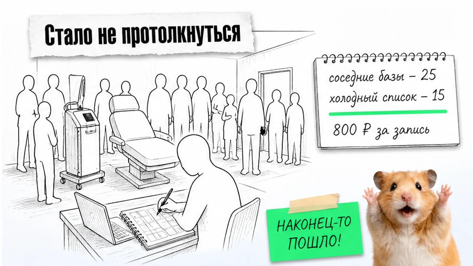 Шаблон коммерческого предложения с вложенным сертификатом на экране у менеджера